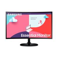 24" SAMSUNG Essential LS24C362EAUXUF 5ms 75Hz HDMI Full HD LED Curved  Monitör